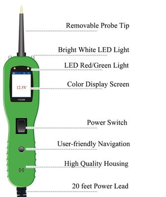 CE ROHS YD208 FCC Automotive Diagnostic Tools